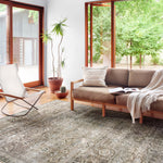 Loloi Layla Antique / Moss Rug 0-patterned rugs Loloi