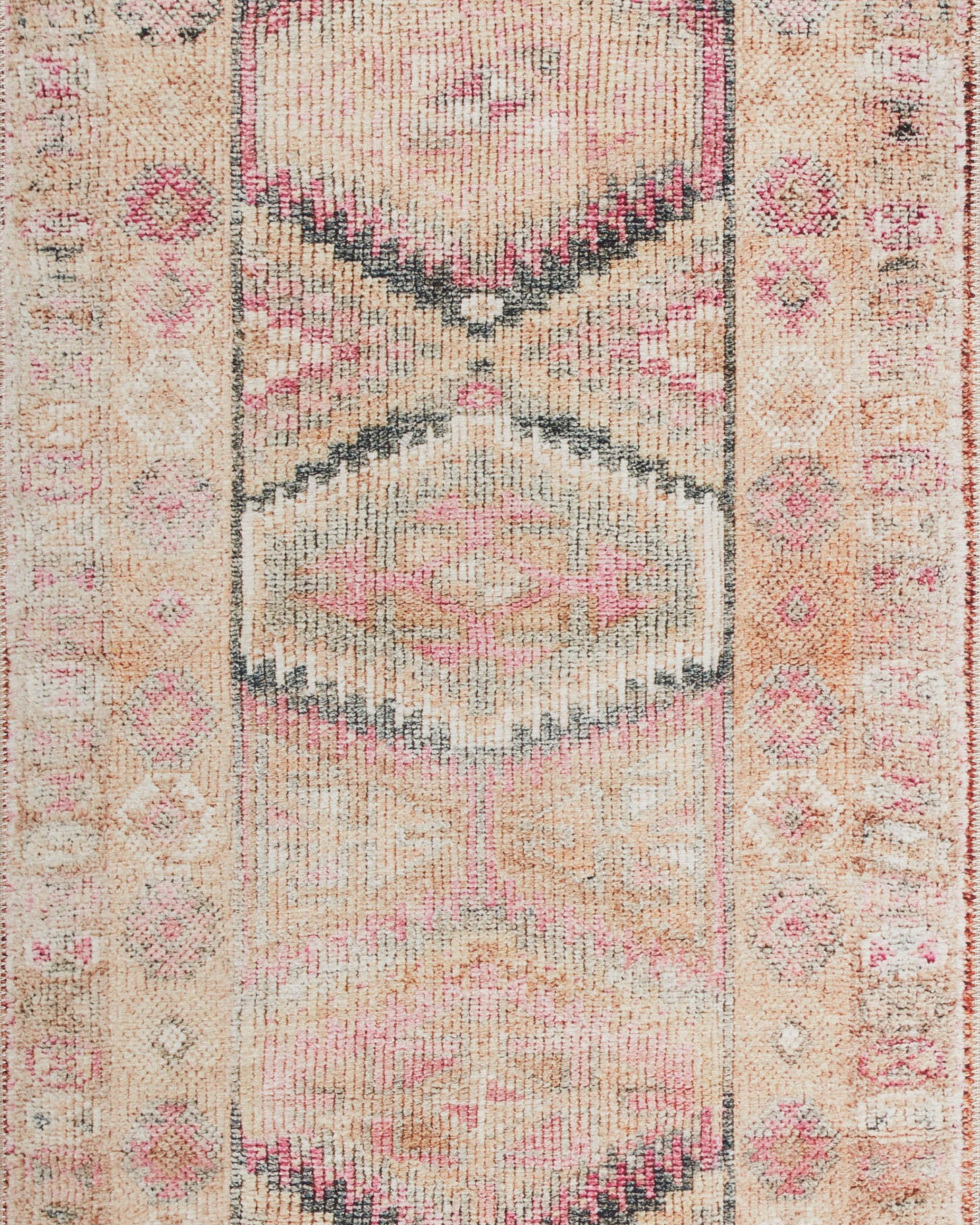 Loloi Layla Pink / Lagoon Rug RUGS - synthetic Loloi