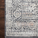 Loloi Lucia Steel / Ivory Rug RUGS - synthetic Loloi