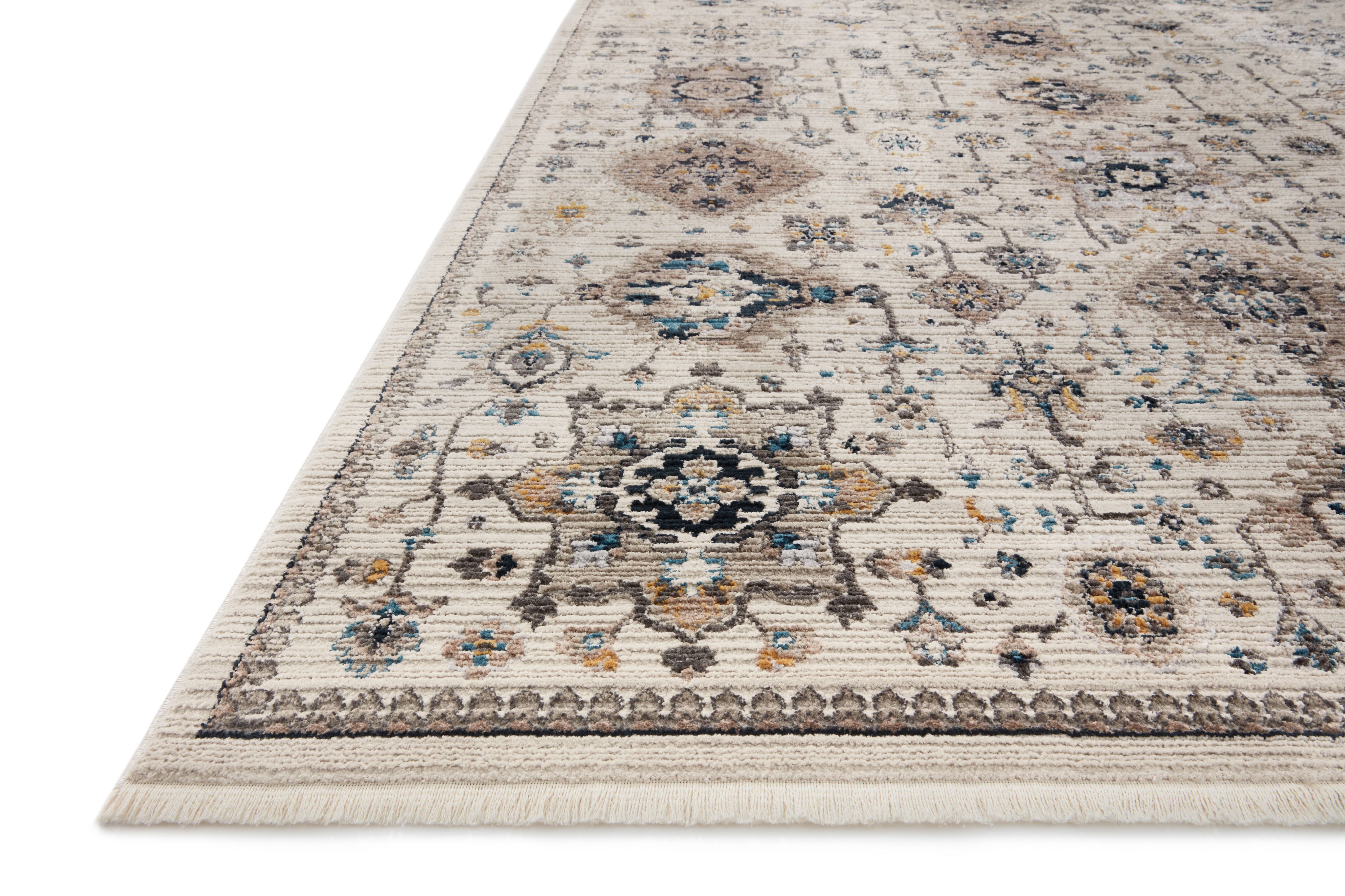 Loloi Leigh Ivory / Taupe Rug RUGS - synthetic Loloi