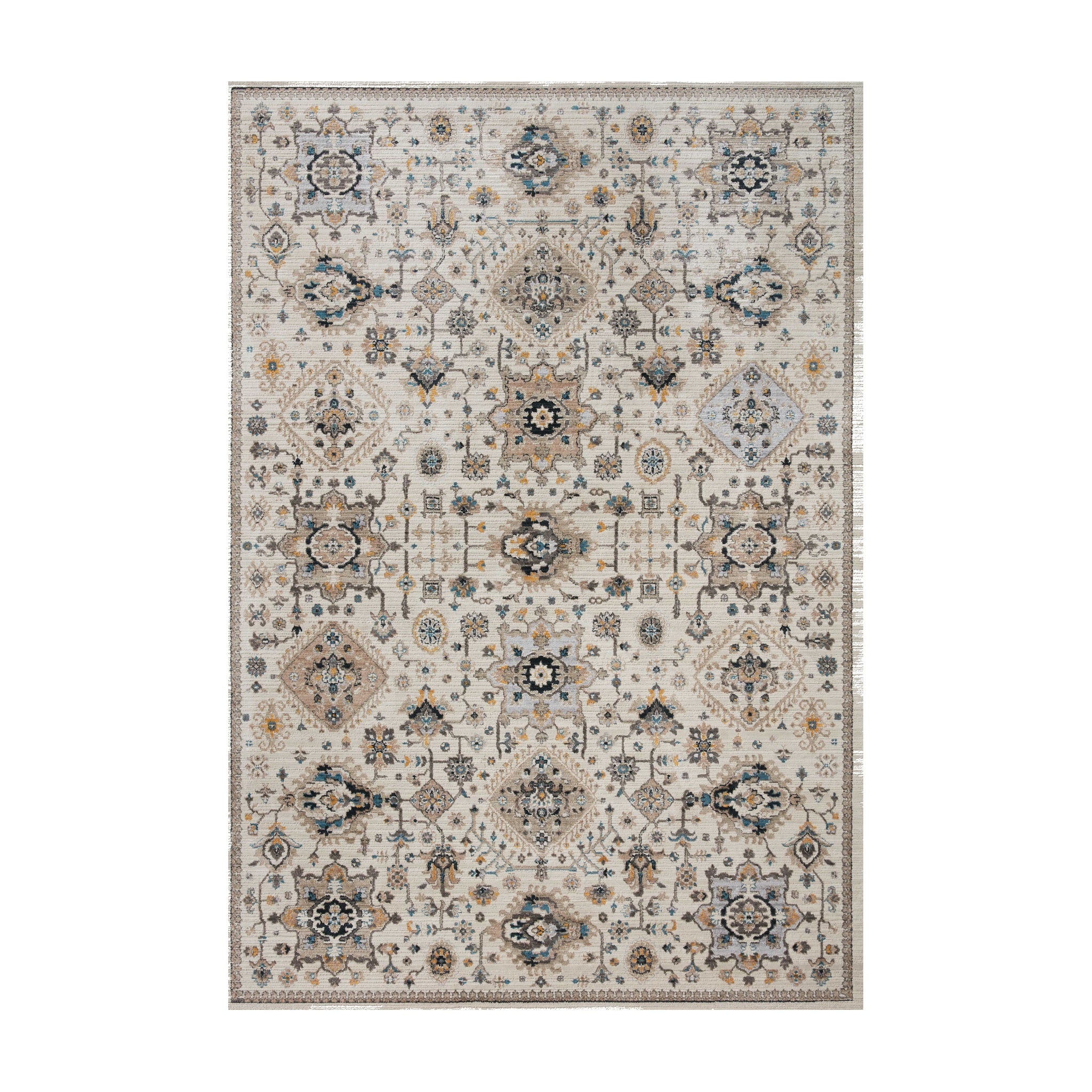 Loloi Leigh Ivory / Taupe Rug RUGS - synthetic Loloi 18" x 18"