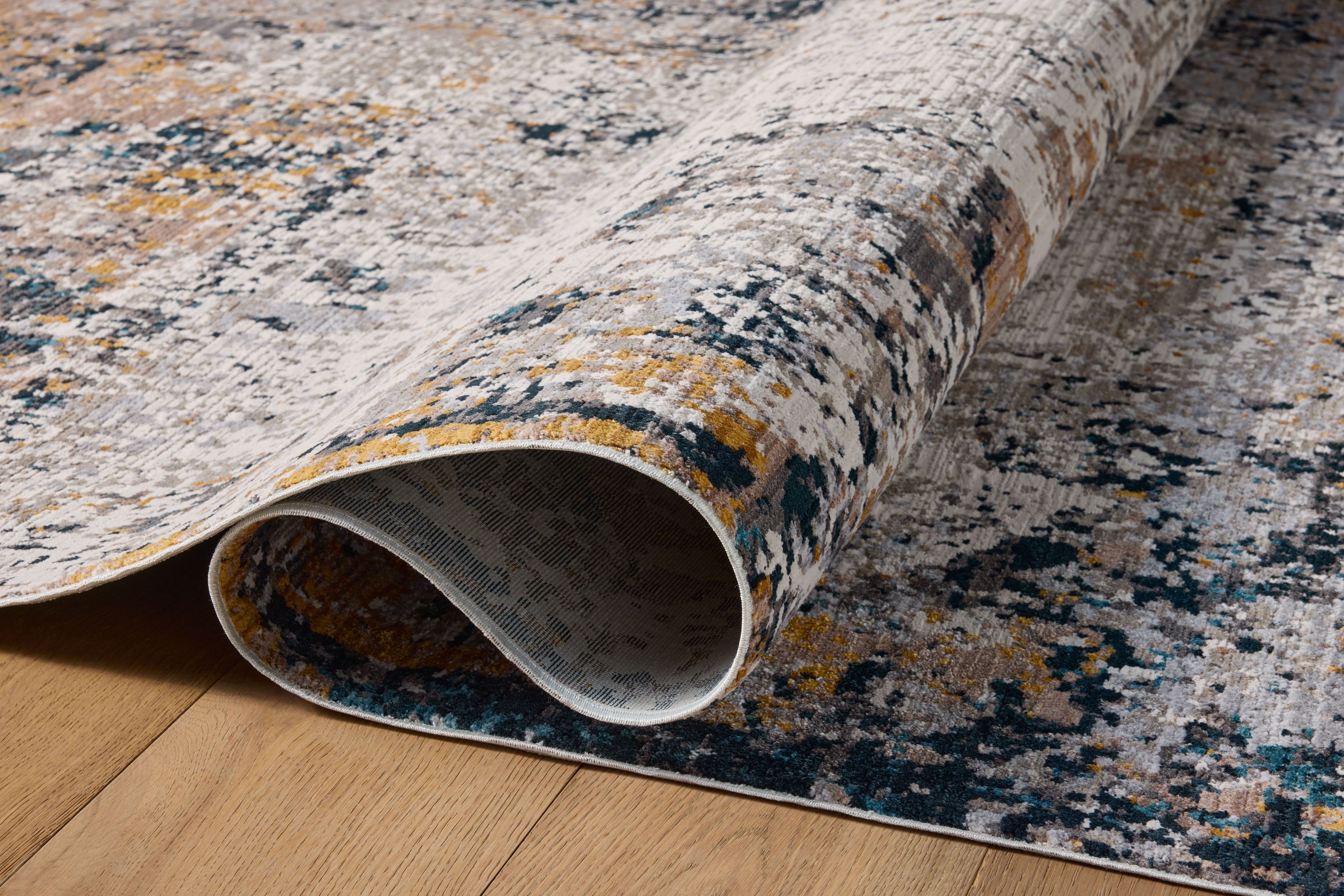 Loloi Leigh Silver / Multi Rug RUGS - synthetic Loloi