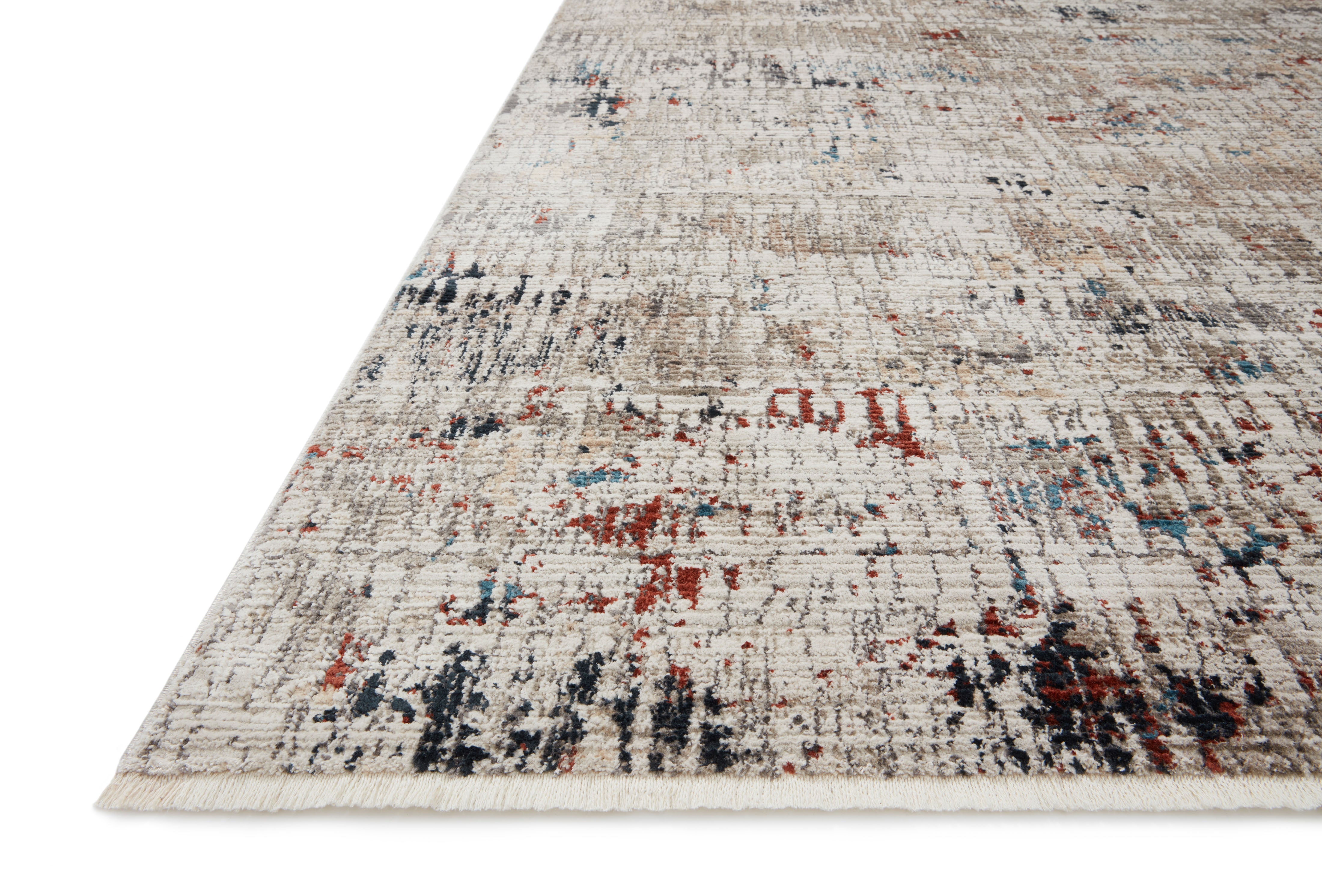Loloi Leigh Ivory / Multi Rug RUGS - synthetic Loloi