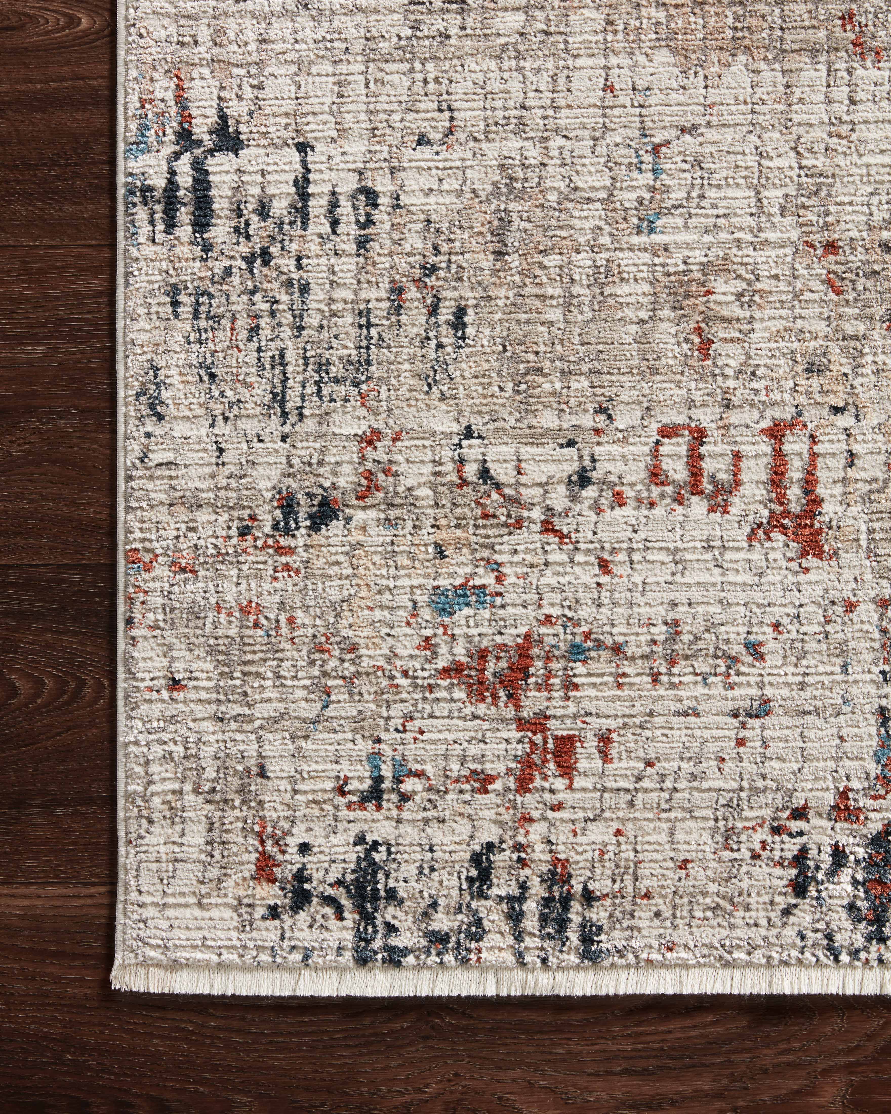 Loloi Leigh Ivory / Multi Rug RUGS - synthetic Loloi
