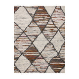 Loloi Levitt Shag Ivory / Fiesta Rug RUGS - synthetic Loloi 18" x 18"