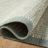 Amber Lewis x Loloi Lilah Ivory / Sky Rug RUGS - wool Loloi