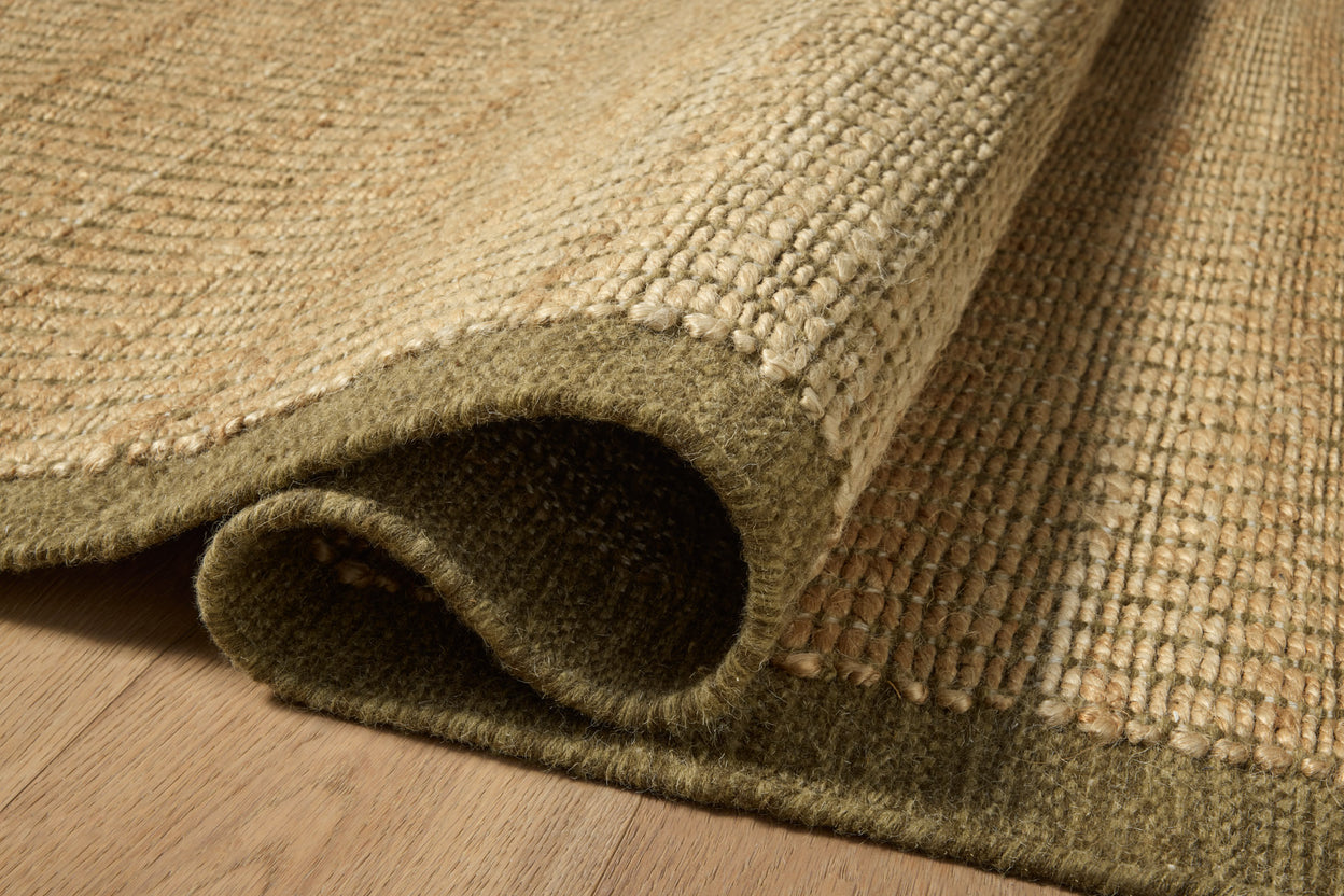 IN STORE - Amber Lewis x Loloi Lilah Natural / Olive Rug IN STORE - rugs Loloi