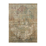 Magnolia Home By Joanna Gaines x Loloi Linnea Multi / Ivory Rug RUGS - synthetic Loloi 18" x 18"