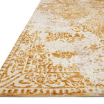 Magnolia Home By Joanna Gaines x Loloi Lindsay Gold / Antique White Rug RUGS - synthetic Loloi