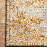 Magnolia Home By Joanna Gaines x Loloi Lindsay Gold / Antique White Rug RUGS - synthetic Loloi