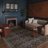 Loloi Lenna Indigo / Natural Rug 2 - RUGS - patterned Loloi