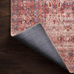 Loloi Loren Eggplant / Crimson Rug RUGS - synthetic Loloi