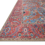 Loloi Loren Blue / Red Rug RUGS - synthetic Loloi