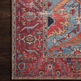 Loloi Loren Blue / Red Rug RUGS - synthetic Loloi