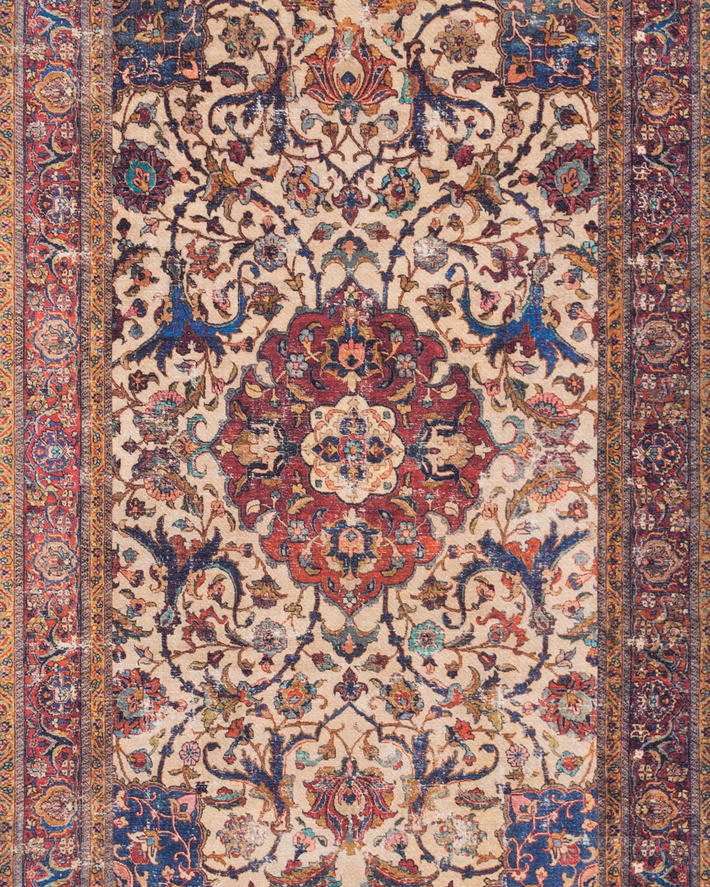 Loloi Loren Sand / Multi Rug RUGS - synthetic Loloi