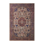 Loloi Loren Sand / Multi Rug RUGS - synthetic Loloi 18" x 18"