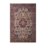 Loloi Loren Sand / Multi Rug RUGS - synthetic Loloi 18" x 18"