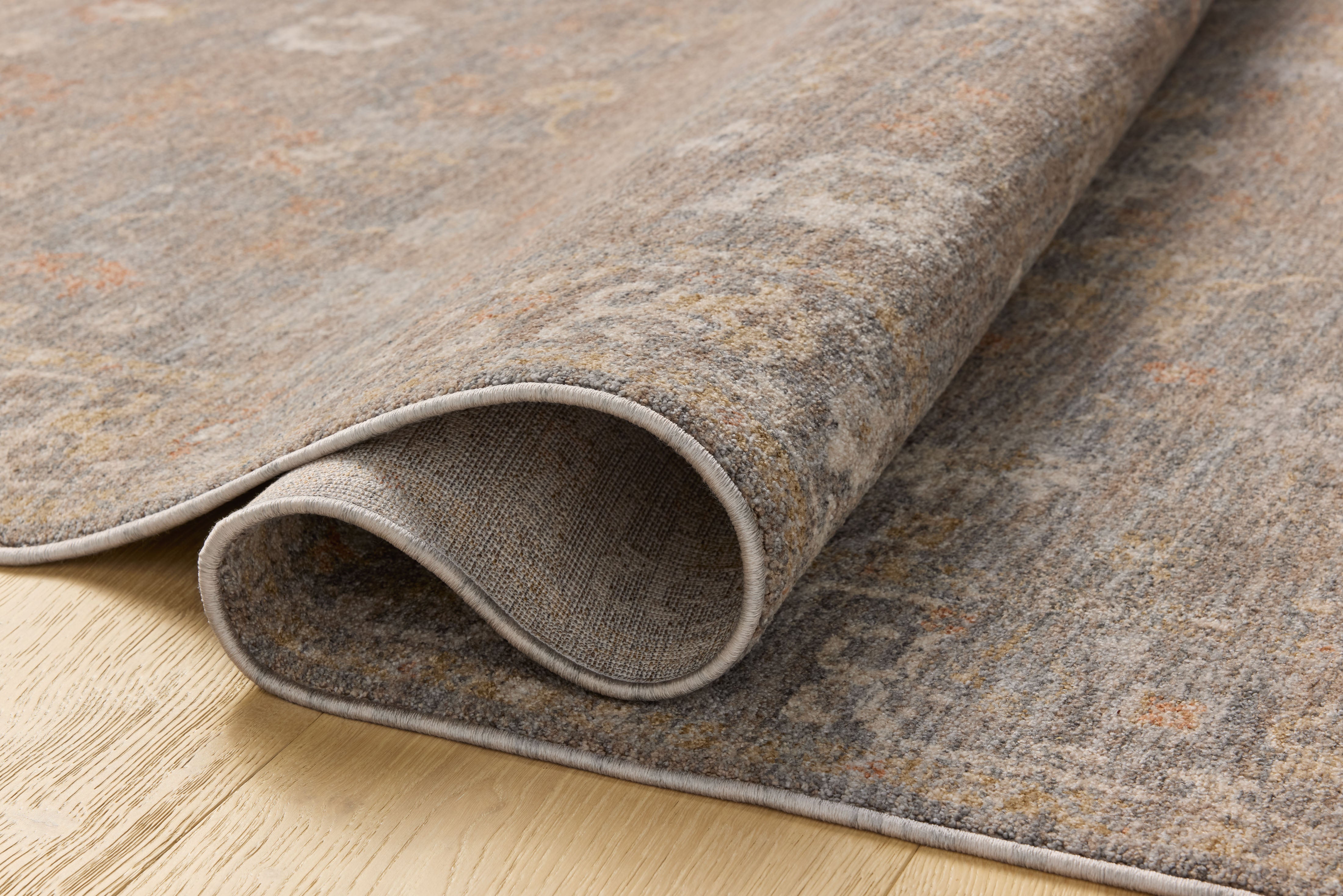 Chris Loves Julia x Loloi Louisa Stone / Multi Rug RUGS - vintage inspired Loloi