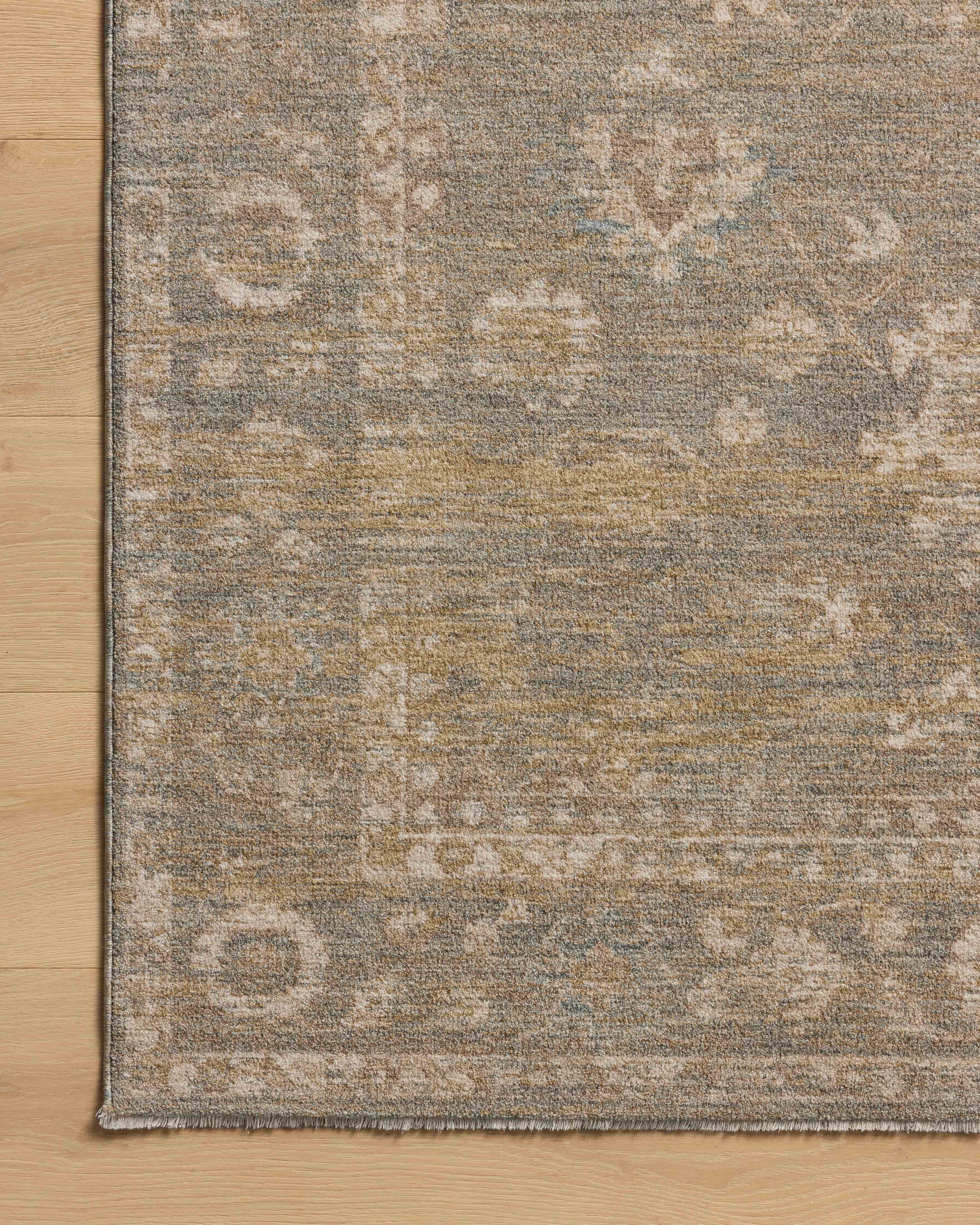 Chris Loves Julia x Loloi Louisa Lagoon / Ivory Rug RUGS - vintage inspired Loloi