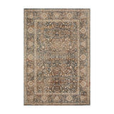 Loloi Lourdes Charcoal / Ivory Rug RUGS - synthetic Loloi 18" x 18"