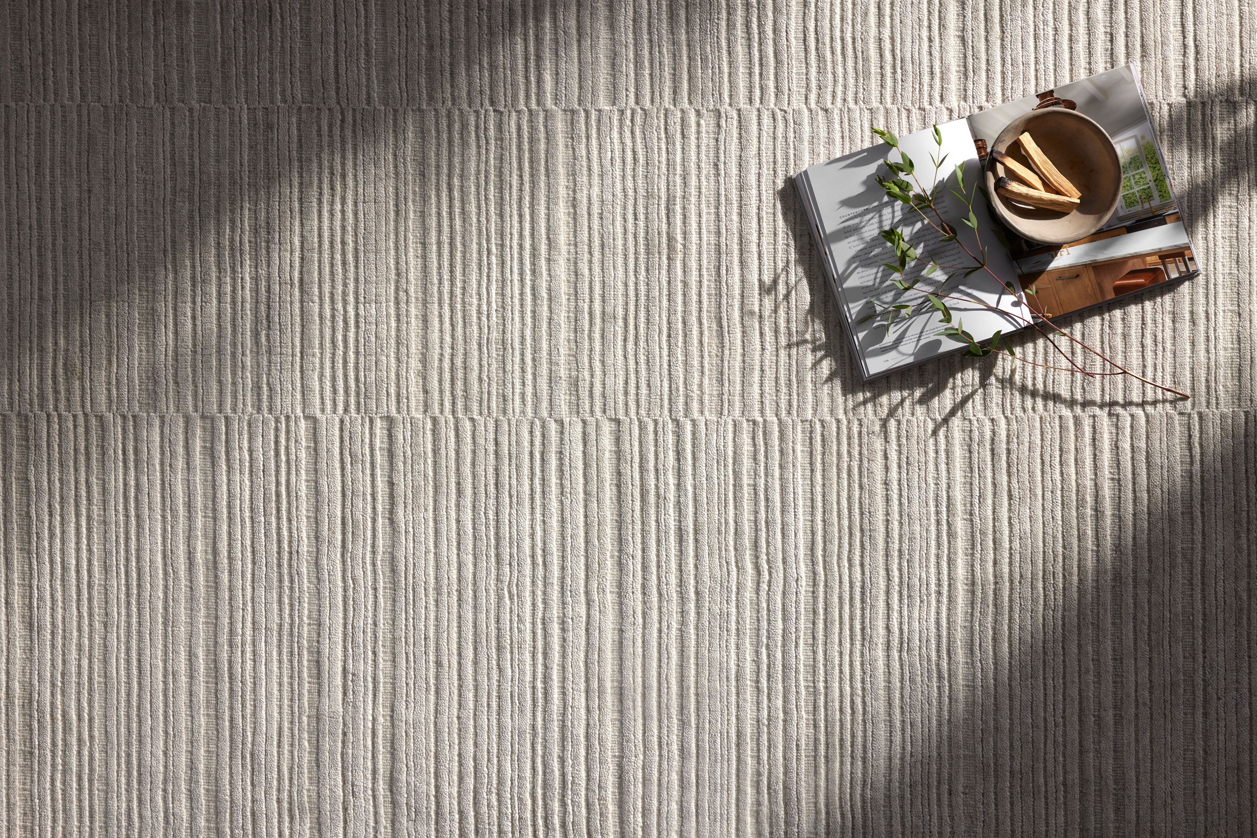 Amber Lewis x Loloi Lou Ivory 1-natural fibre rugs Loloi