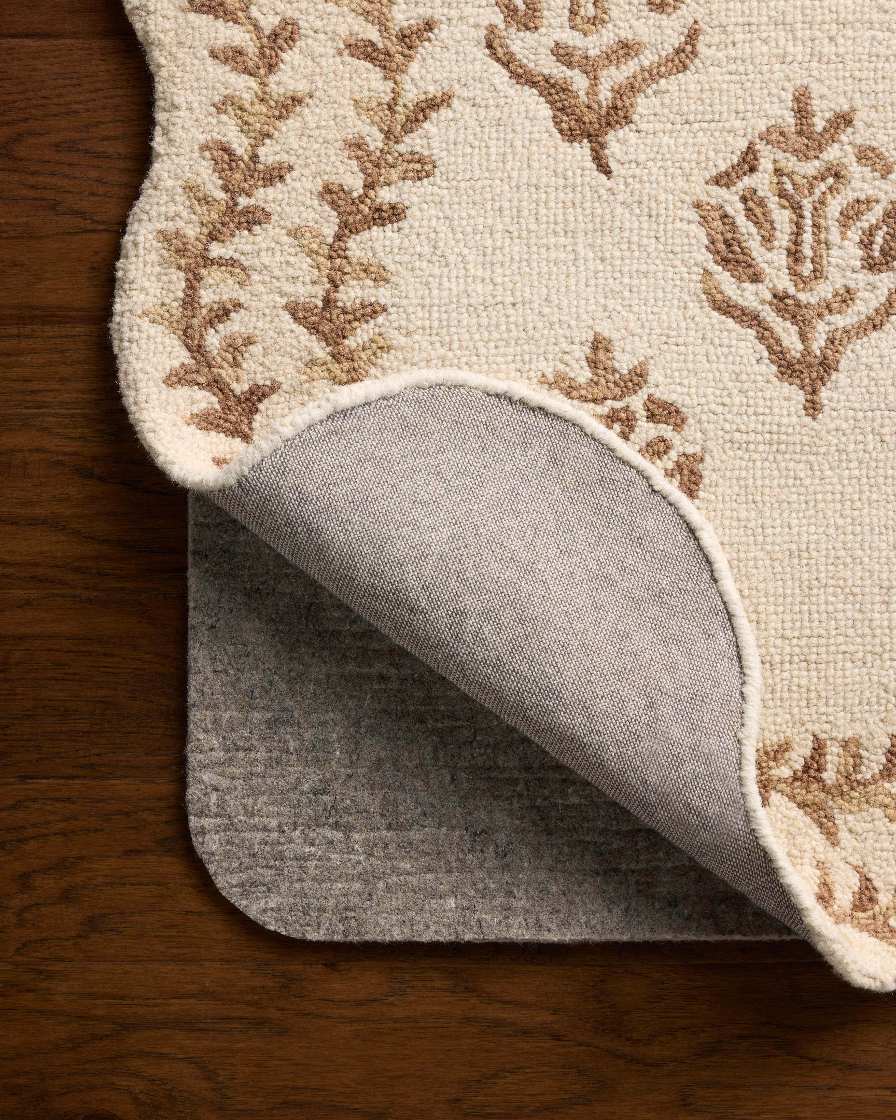Rifle Paper Co. x Loloi Lisette Ivory / Natural Rug RUGS - wool Loloi