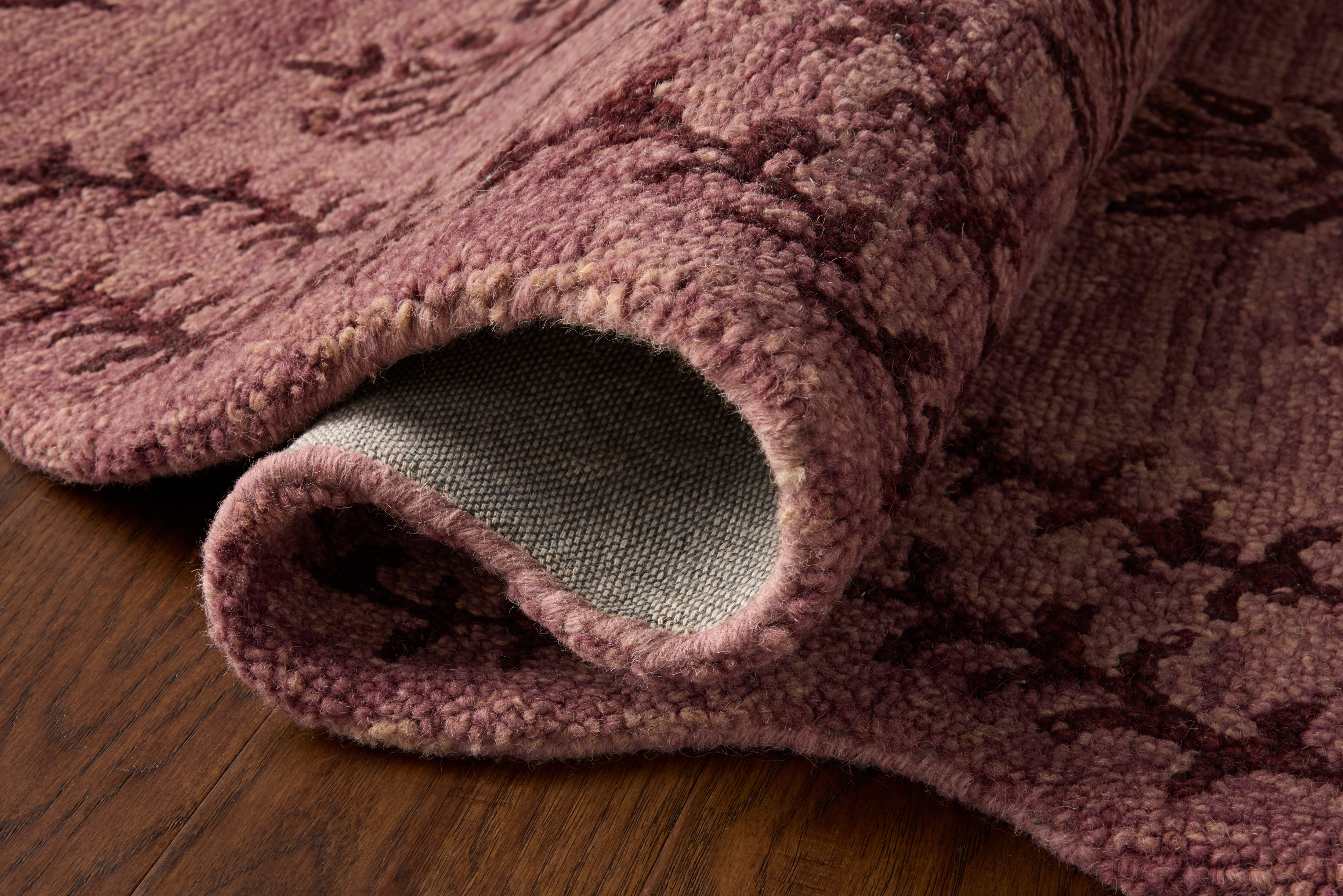 Rifle Paper Co. x Loloi Lisette Plum / Dark Plum Rug RUGS - wool Loloi