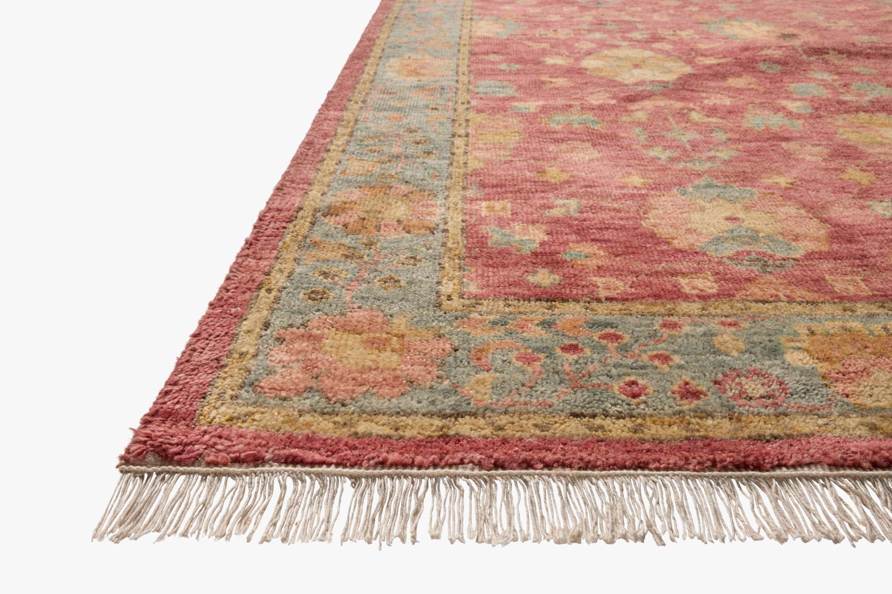 Magnolia Home x Loloi Lucille Berry / Sky Rug - Rug & Weave