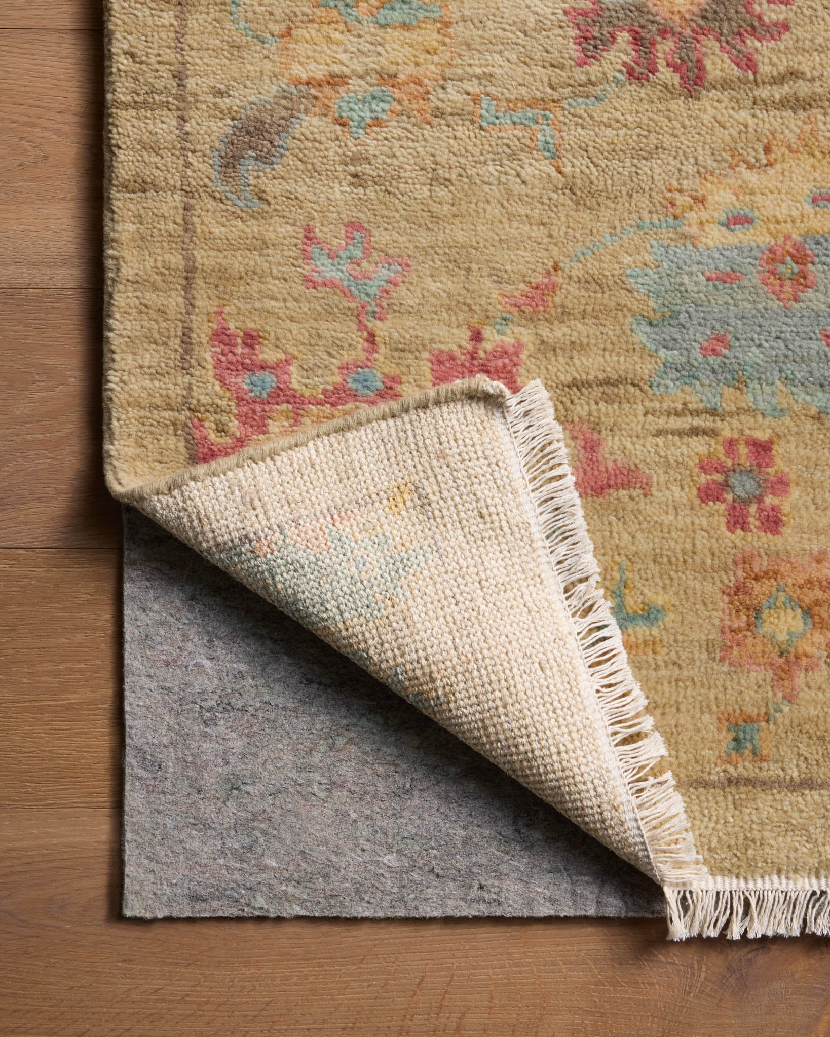 Magnolia Home x Loloi Lucille Khaki / Multi Rug - Rug & Weave
