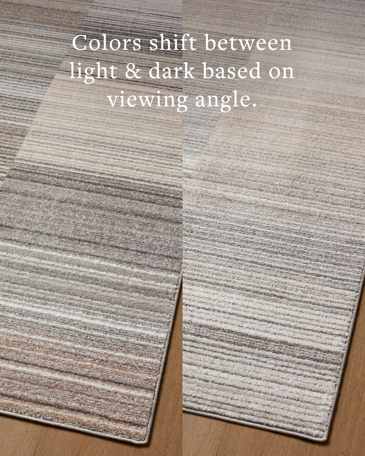 Loloi Lune Granite / Natural Rug - Rug & Weave