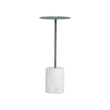 Lilia Drink Table FURNITURE - side table Union Home Green Patina