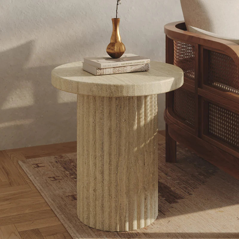 Forme Outdoor Side Table Furniture - outdoor tables Union Home