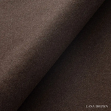 EQ3 Custom Fabric Joan 87" Sofa - Walnut Leg
