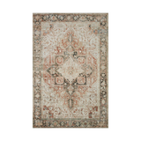 OVERSTOCK RUG - Loloi Lenna Rust / Charcoal Rug - 5' x 7'6"