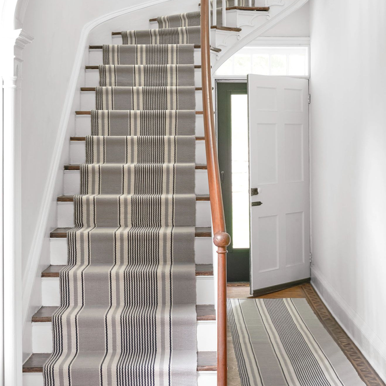 Gunner Stripe Handwoven Cotton Rug RUGS - cotton Dash & Albert