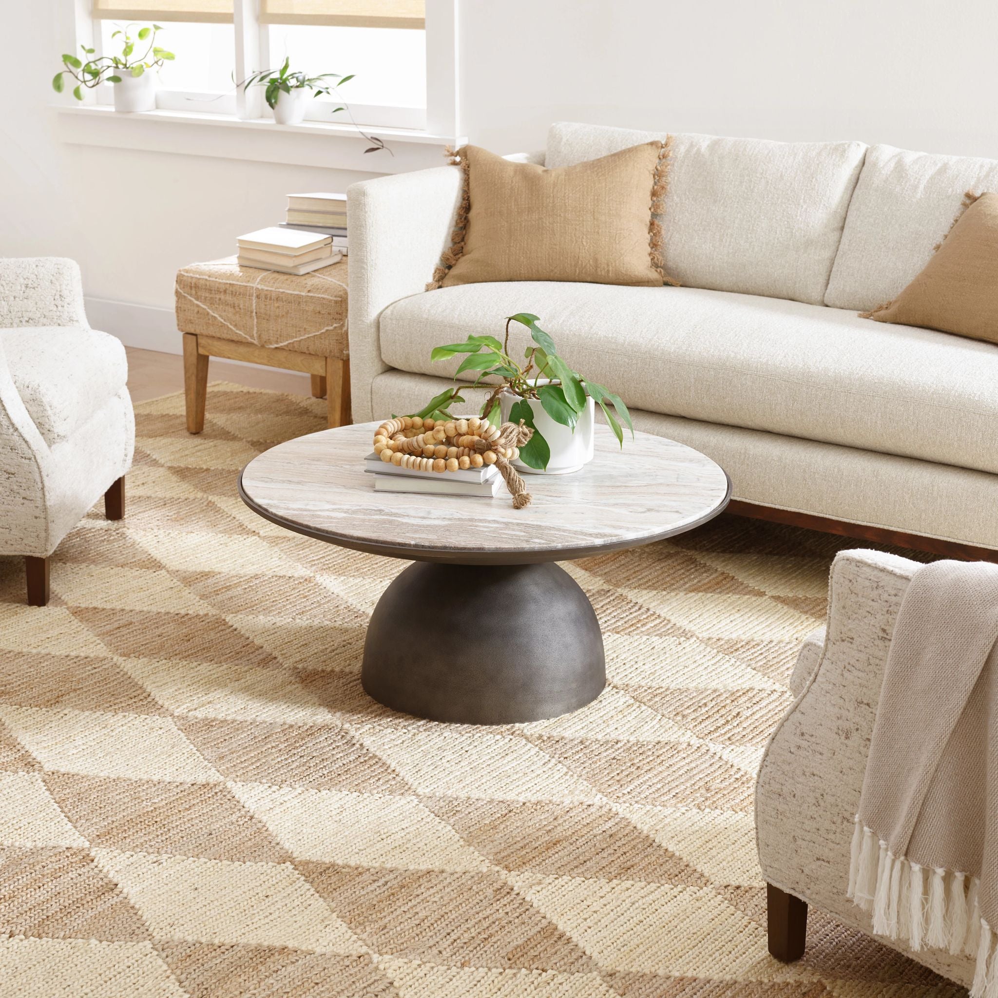 Harwich Handwoven Jute Rug RUGS - jute Dash & Albert