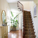 Leopard Hand Micro Hooked Wool Rug