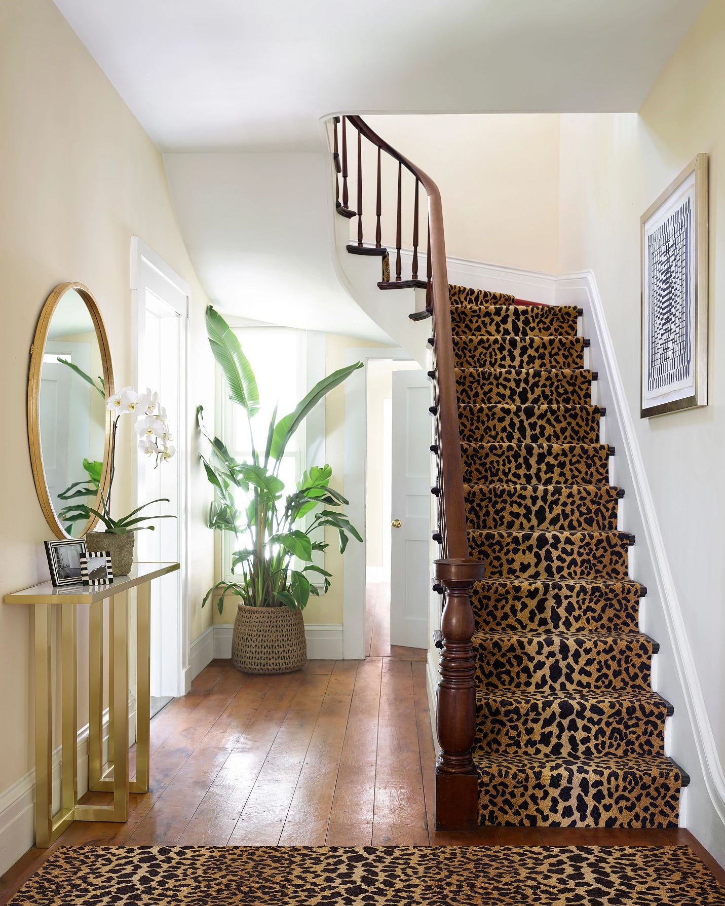Leopard Hand Micro Hooked Wool Rug RUGS - wool Dash & Albert