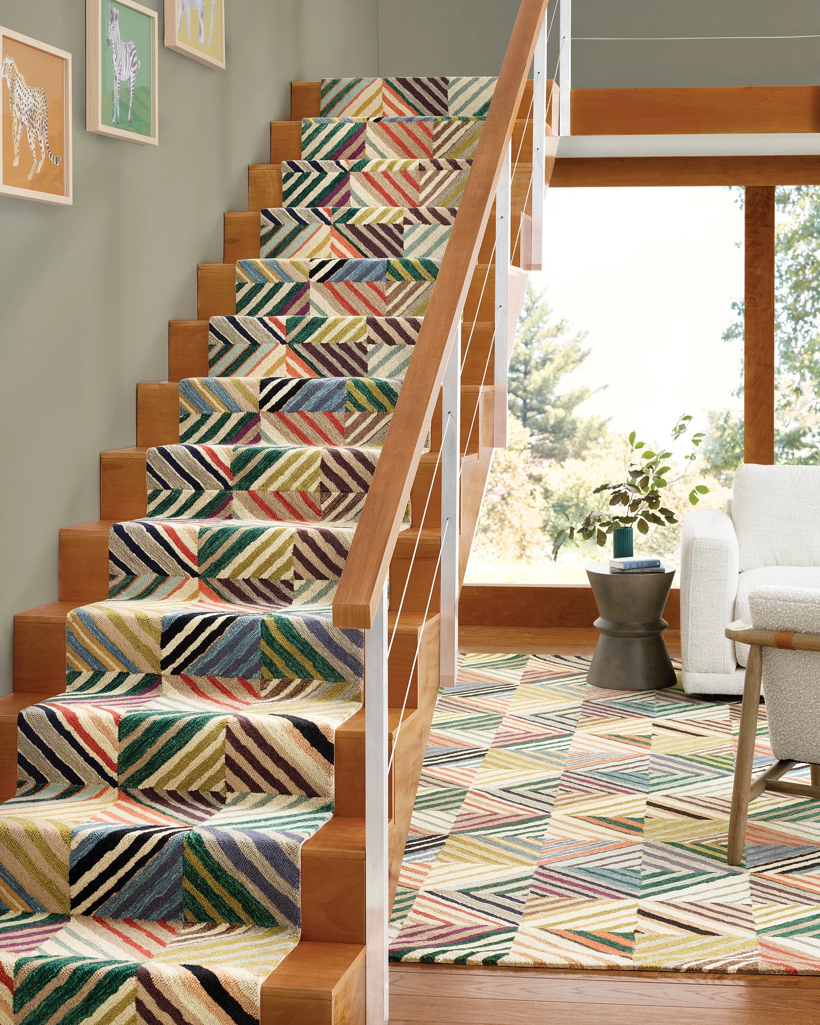 Potter Hand Micro Hooked Wool Rug RUGS - wool Dash & Albert