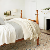 Jelly Roll Sky Handwoven Wool Rug-Rug & Weave