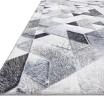 Loloi Maddox Grey / Ivory Rug RUGS - synthetic Loloi