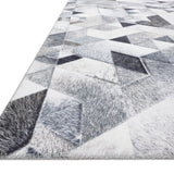Loloi Maddox Grey / Ivory Rug RUGS - synthetic Loloi