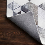 Loloi Maddox Grey / Ivory Rug RUGS - synthetic Loloi