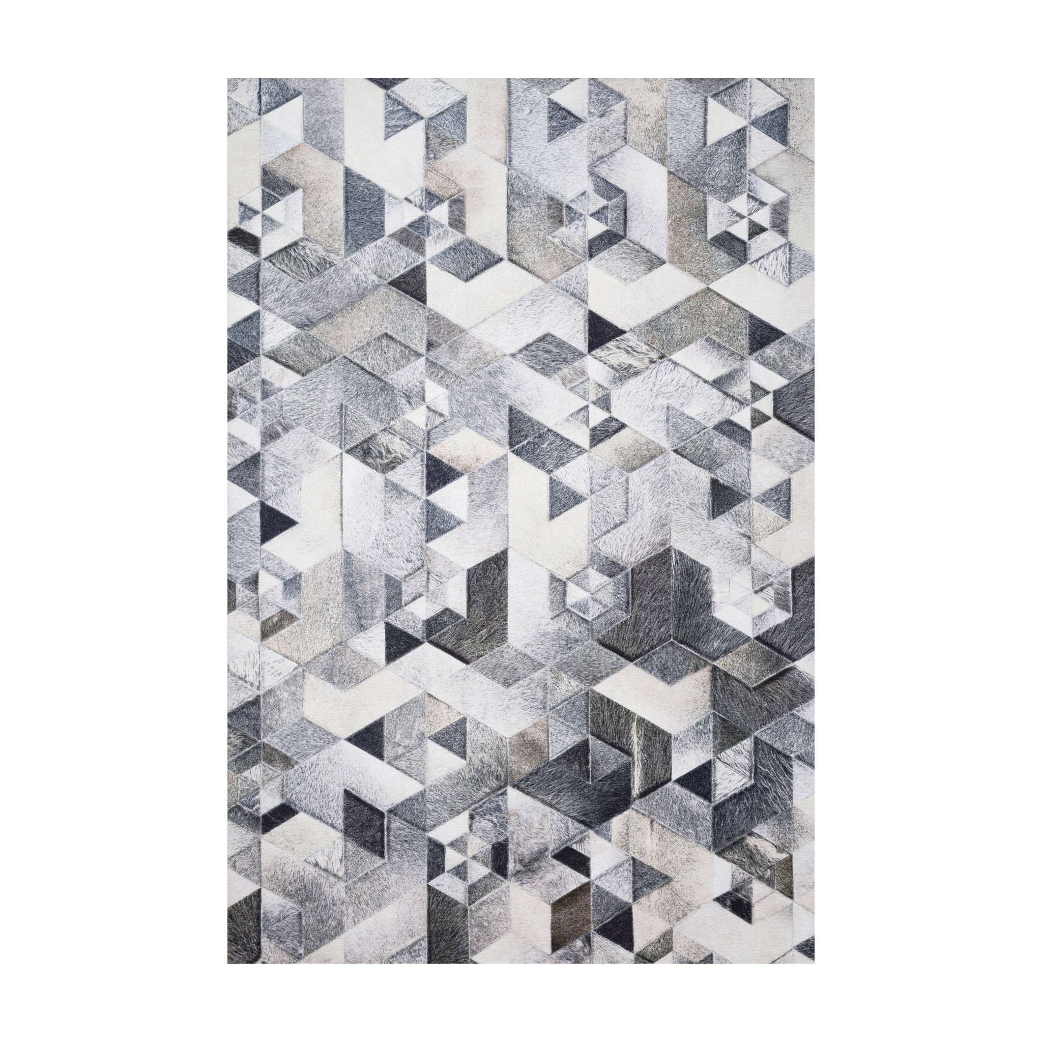 Loloi Maddox Grey / Ivory Rug RUGS - synthetic Loloi 18" x 18"