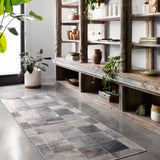 Loloi Maddox Charcoal / Grey Rug RUGS - synthetic Loloi