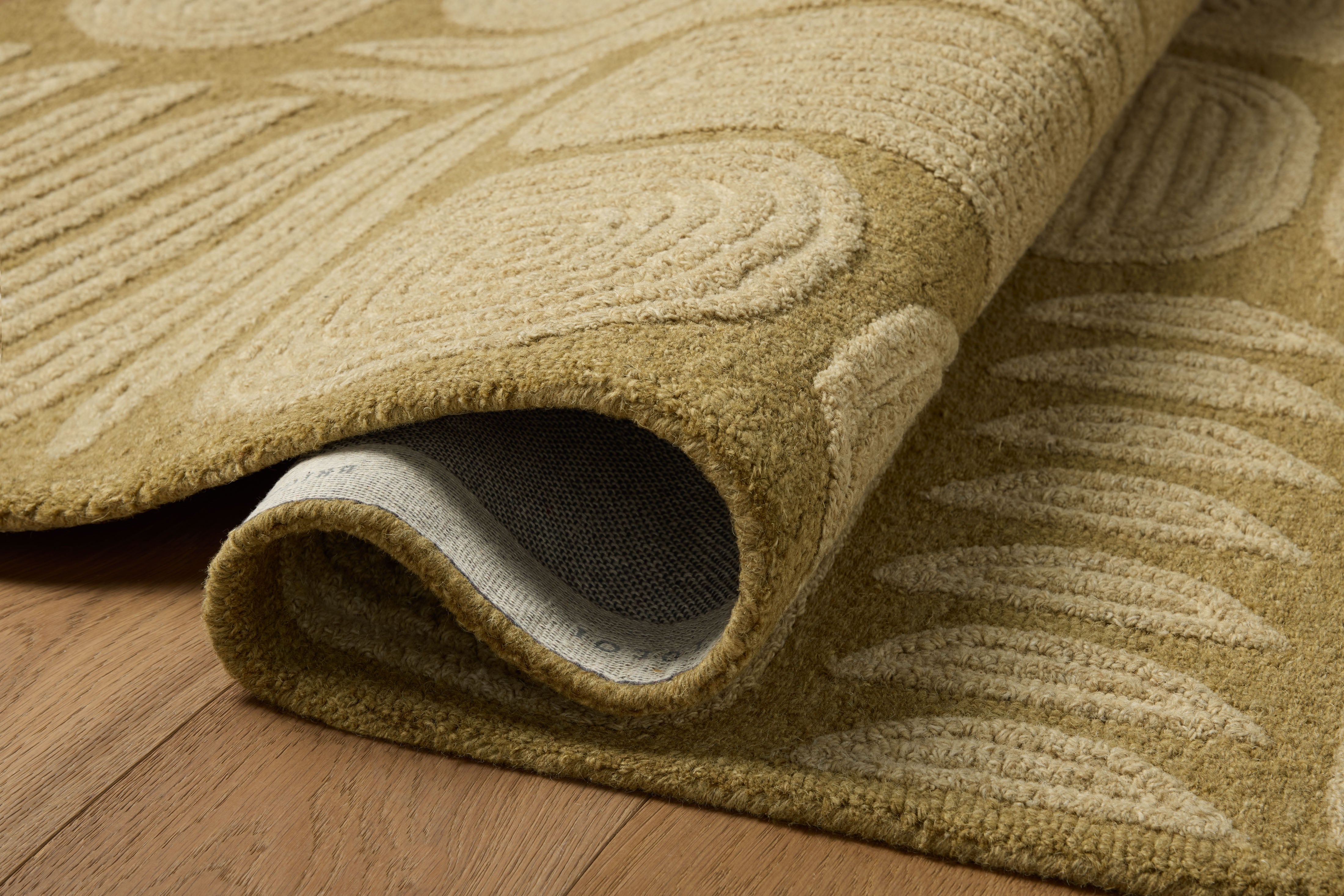 Brigette Romanek x Loloi Madi Light Olive / Oatmeal Rug RUGS - wool Loloi