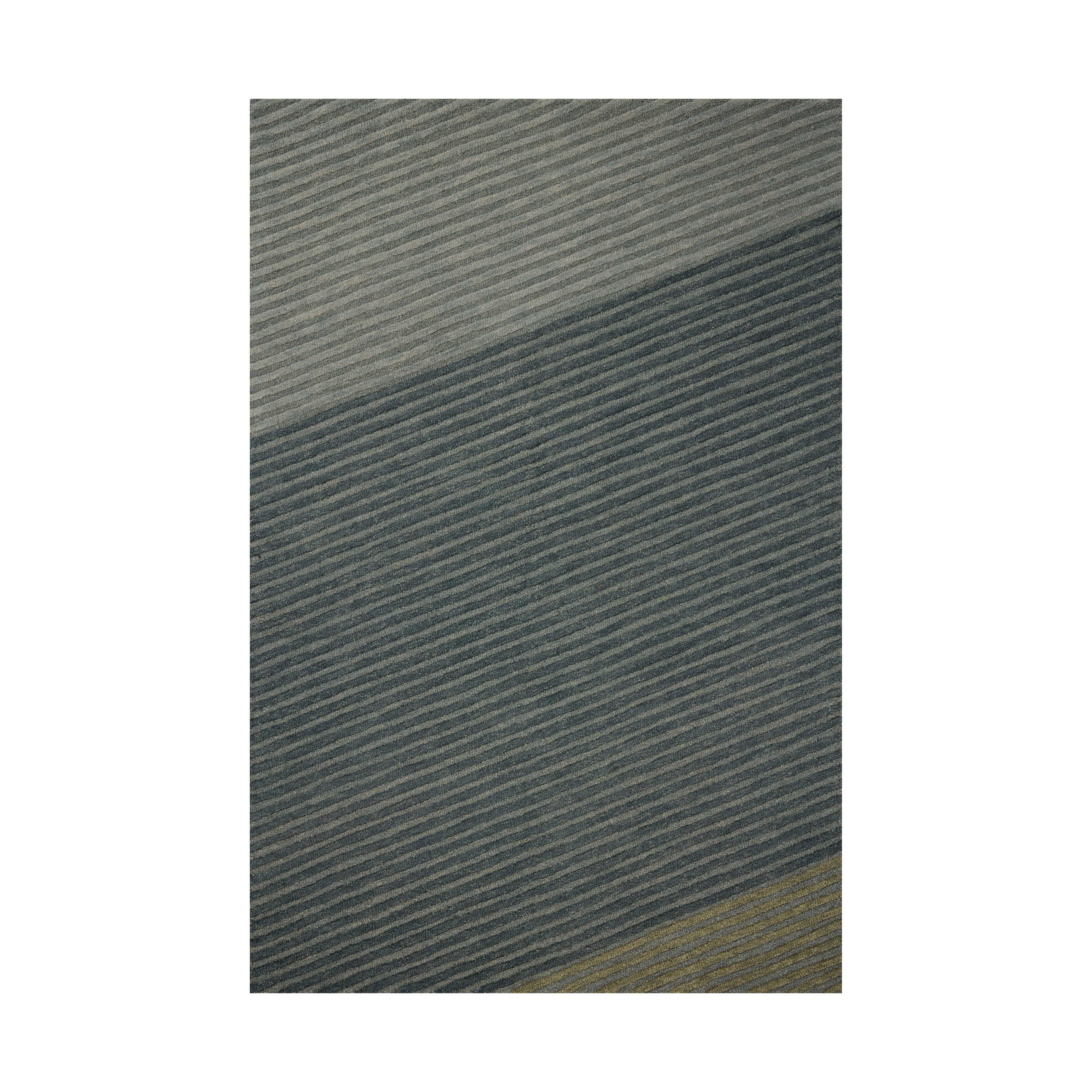 Brigette Romanek x Loloi Madi Denim / Multi Rug RUGS - wool Loloi 18" x 18" sample