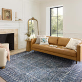 Rifle Paper Co. x Loloi Maison Rosette Blue Rug 1-patterned rugs Loloi