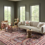 Rifle Paper Co. x Loloi Maison Red Rug RUGS - synthetic Loloi