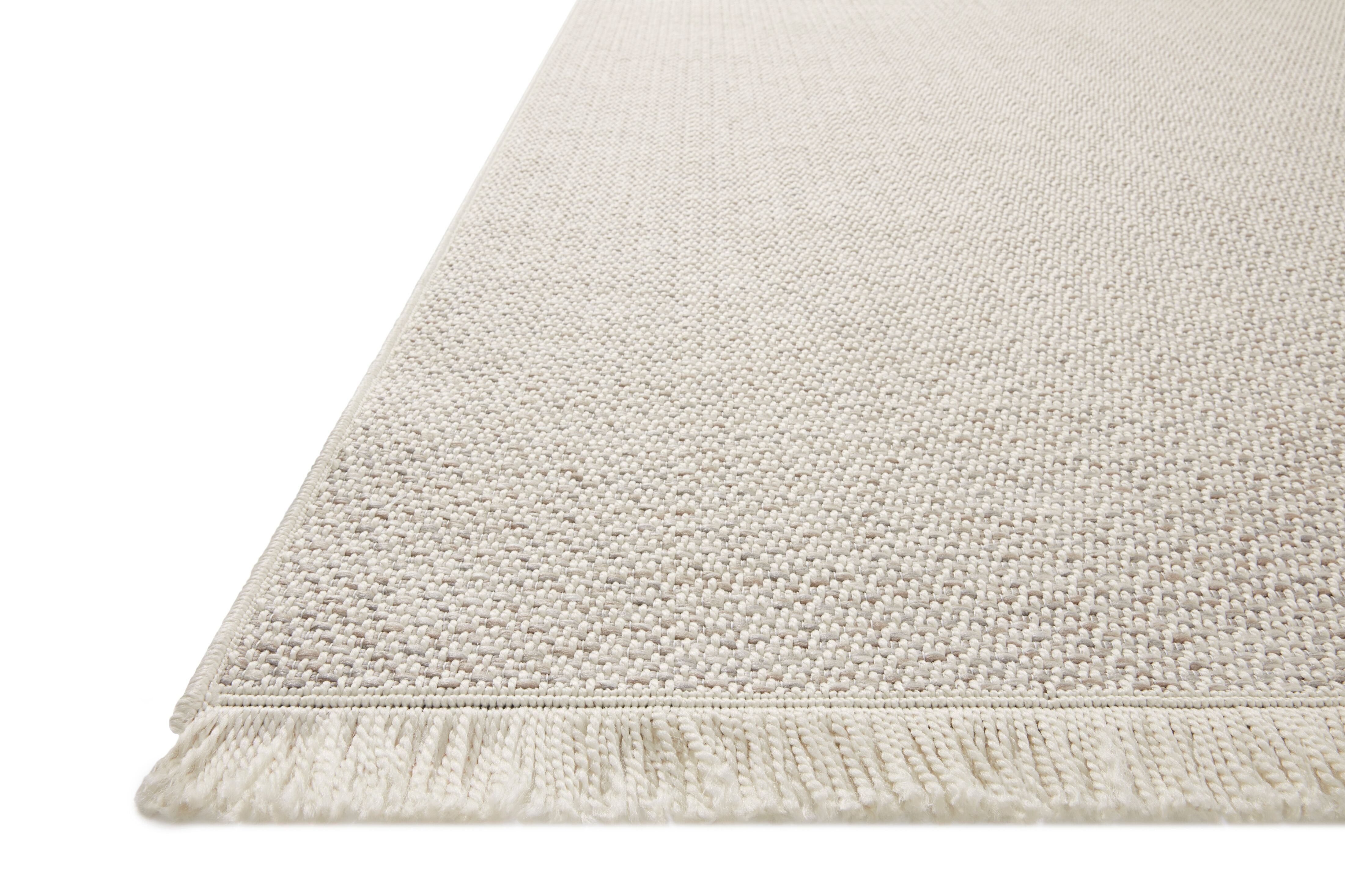 Amber Lewis x Loloi Malibu Ivory / Dove Rug No. 02 5-Rugs - indoor/outdoor Loloi
